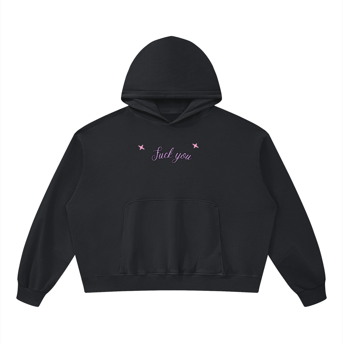 F You Boxy Hoodie