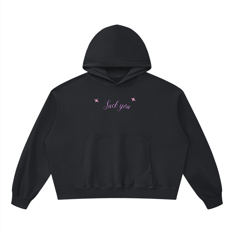 F You Boxy Hoodie