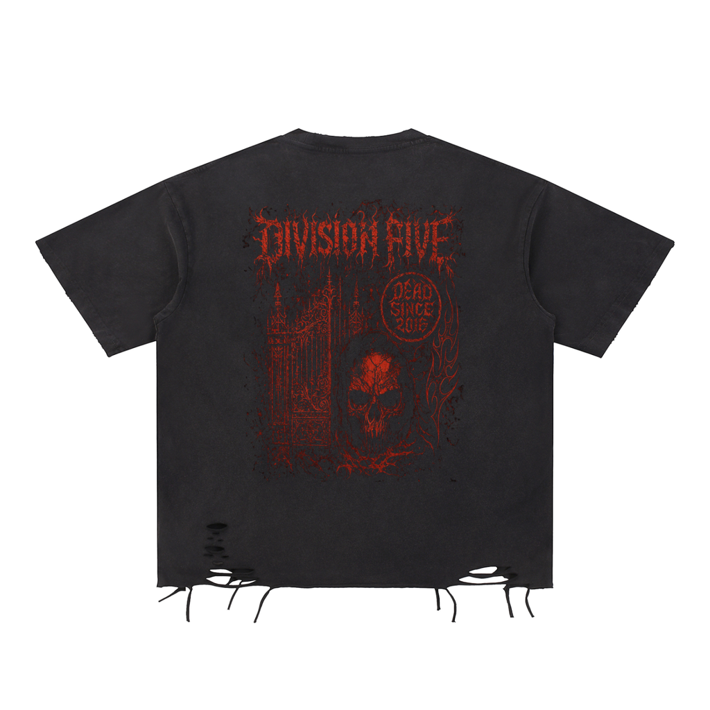 Gothic Blood Distressed Tee