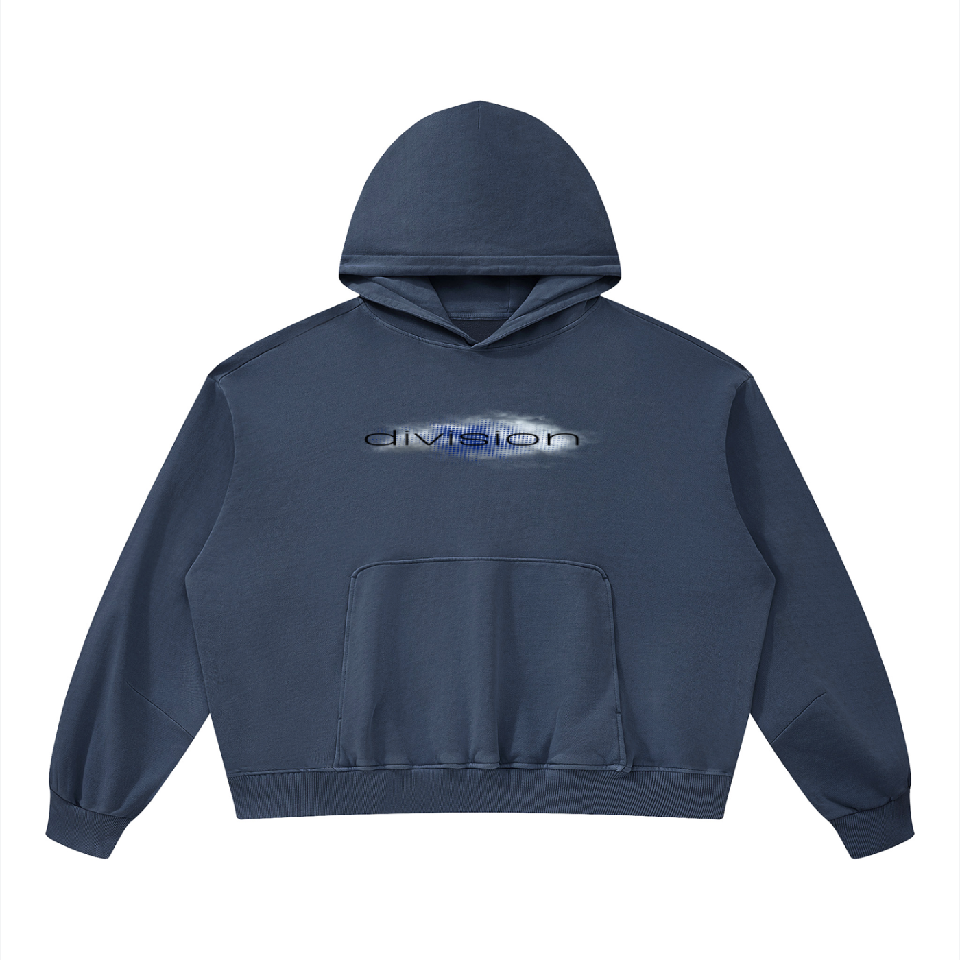 Digital Rain Boxy Hoodie