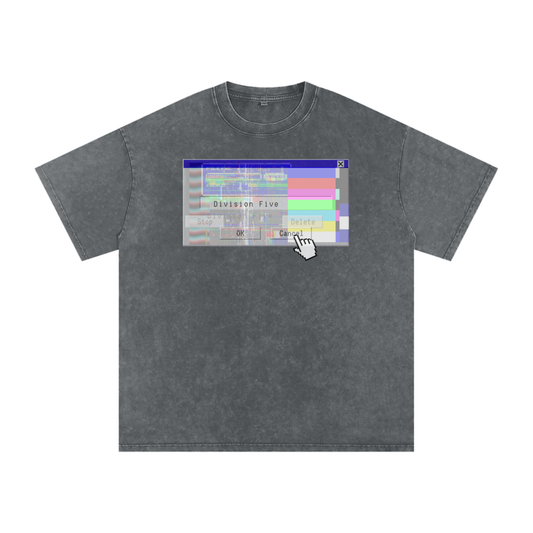 System Glitch Oversized Tee