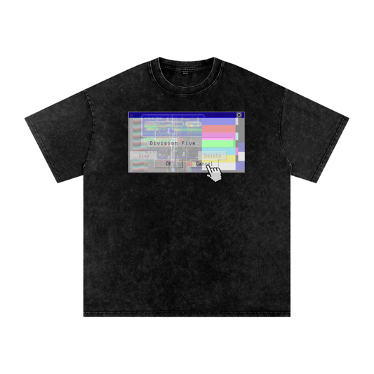 System Glitch Oversized Tee