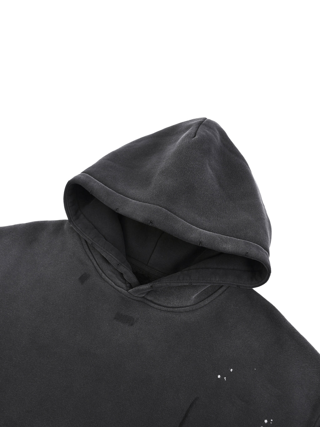 Vintage Style Distressed Hoodie