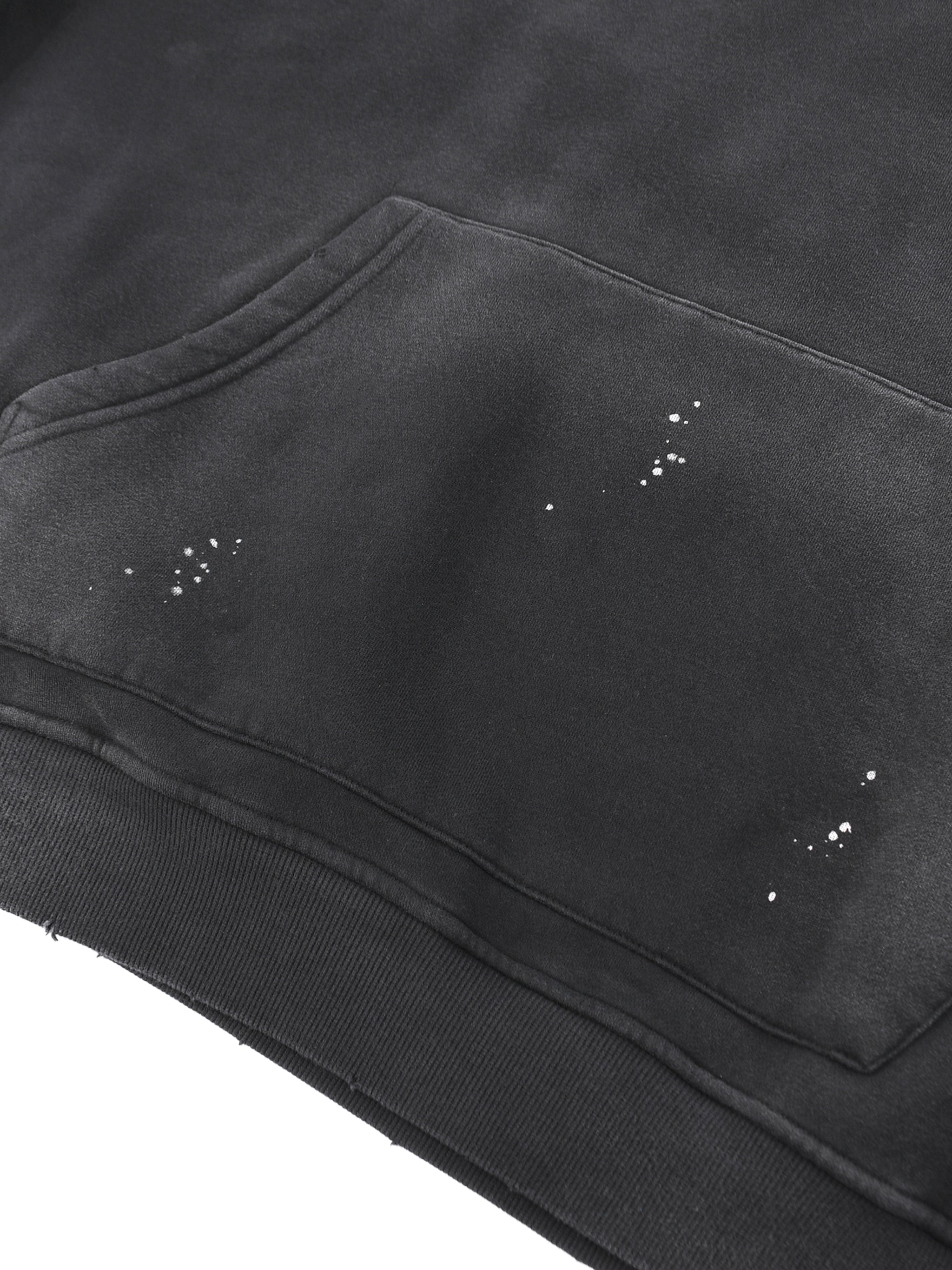 Vintage Style Distressed Hoodie